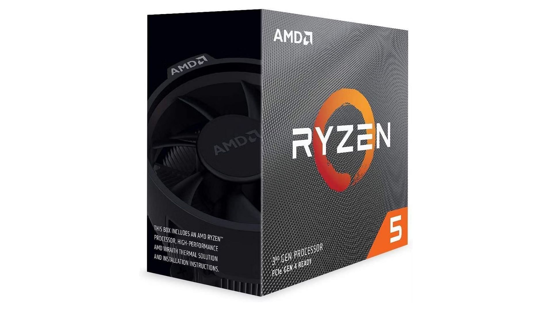 Packaging of the Ryzen 5 3600 (Image via AMD)